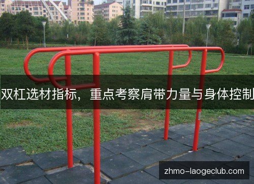 双杠选材指标，重点考察肩带力量与身体控制